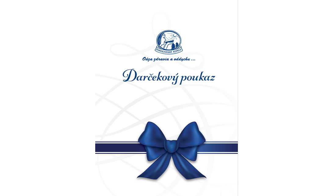 Darčekový poukaz pobyt