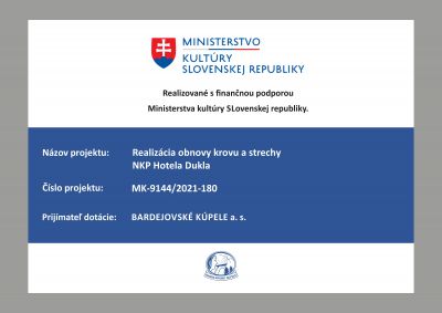Realizácia obnovy krovu a strechy NKP Hotela Dukla