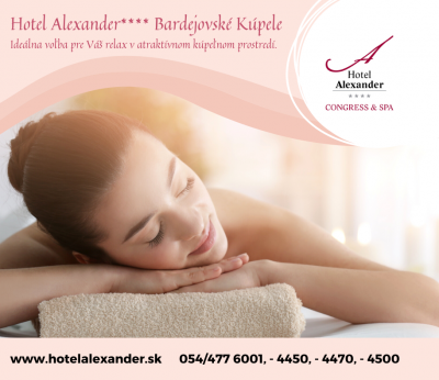 Akciový wellness pobyt Vital do hotela Alexander****
