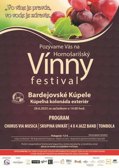 HORNOŠARIŠSKÝ VÍNNY FESTIVAL