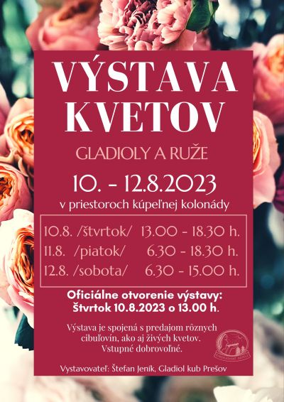 VÝSTAVA KVETOV