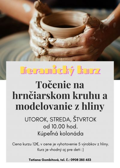 KERAMICKÝ KURZ