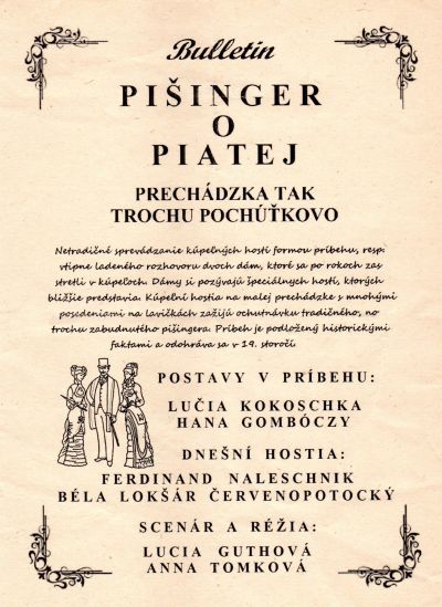 PIŠINGER O PIATEJ