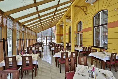 Hotel Astória jedáleň